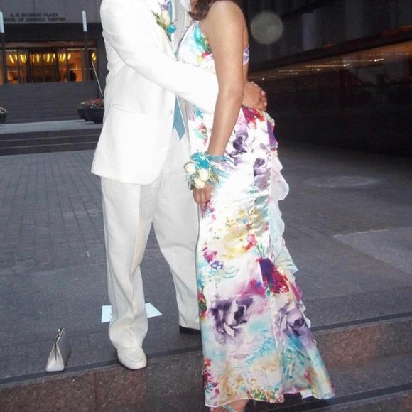 Multicolored maxi dress - Picture 7 of 7